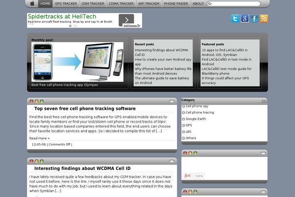 MACOSX theme websites examples