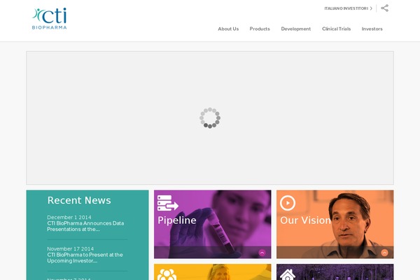 celltherapeutics.com site used Cti