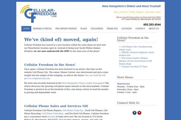 zeeNoble theme site design template sample