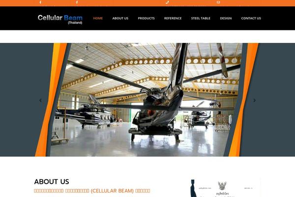 Constructo theme site design template sample