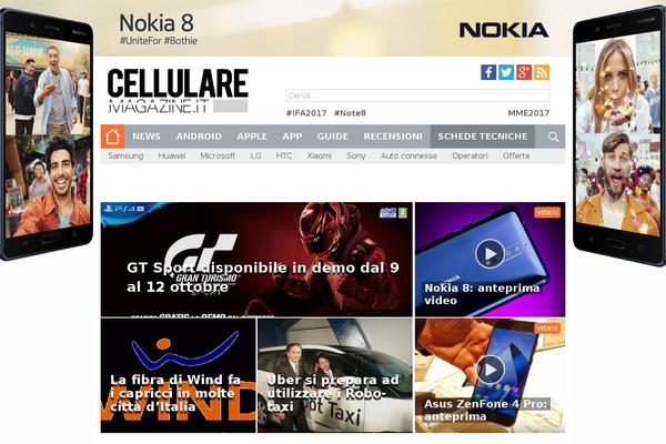 cellularemagazine.it site used Sqrd-query