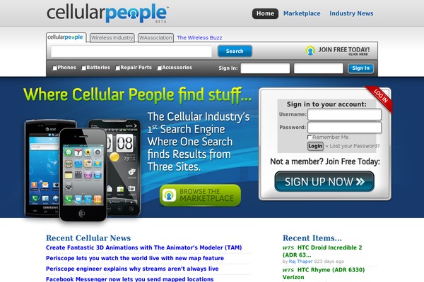 Inspire theme site design template sample