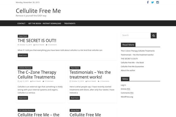 ColorMag theme site design template sample