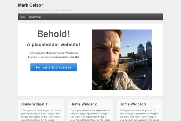Responsive theme site design template sample