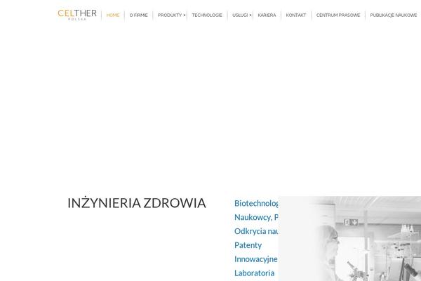 celther.com site used Astra