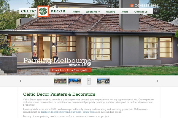 Sintia theme site design template sample