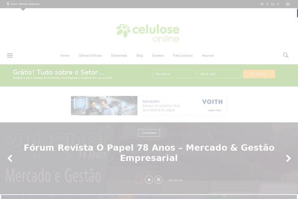 Newsfor theme site design template sample