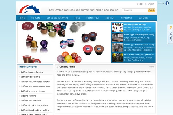 cemachinery.com site used Colorforeigntrade-en