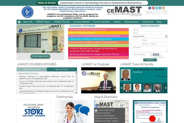 Site using Anvita_contact_form plugin