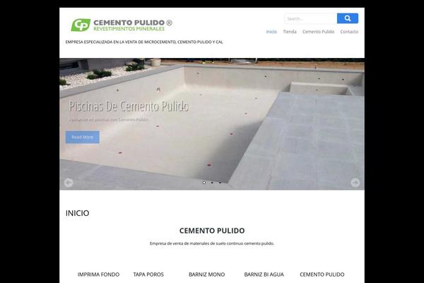 Cp theme site design template sample