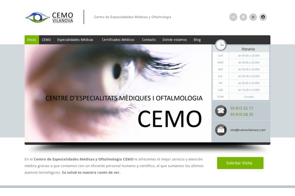 Doctor theme site design template sample
