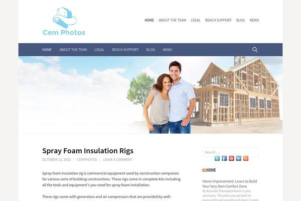 First theme site design template sample