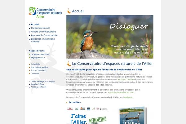 cen-allier.org site used Twentyeleven-enfant