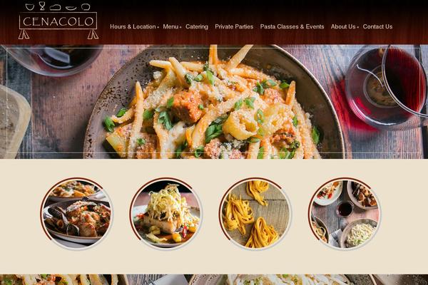 Site using Foodpress plugin