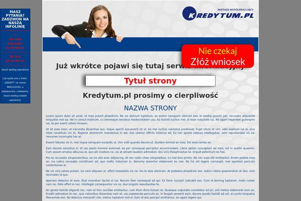 Third Style theme site design template sample