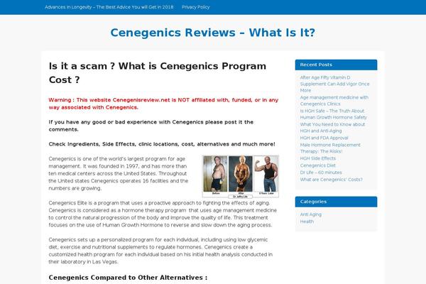 GovPress theme site design template sample