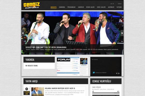 Rockit theme site design template sample