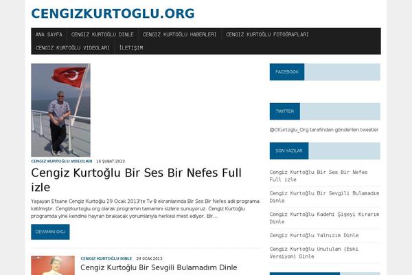 MH Newsdesk lite theme site design template sample