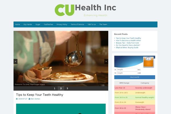 Site using Social Icons plugin