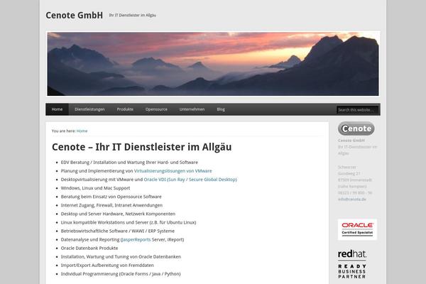 Esplanade theme site design template sample