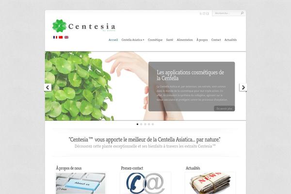 Chameleon theme site design template sample