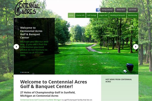 Gen theme site design template sample
