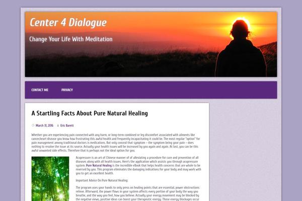 Purple Modena theme site design template sample