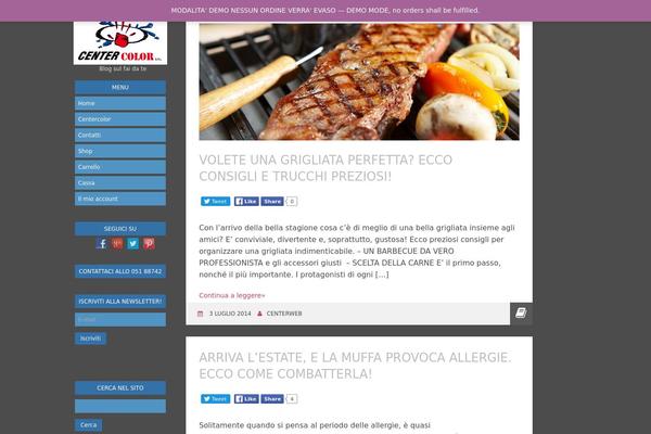 Blogly Lite theme site design template sample