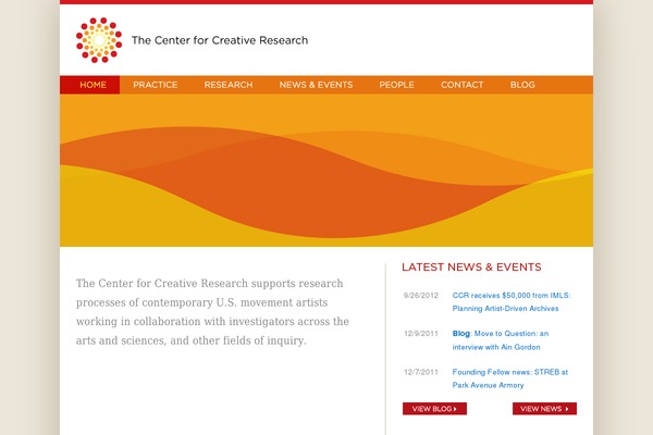 centerforcreativeresearch.org site used Ccr