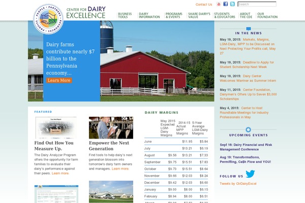 Cde theme site design template sample