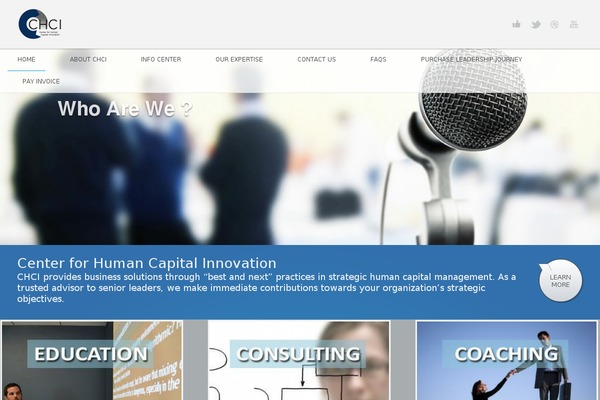 Circles theme site design template sample