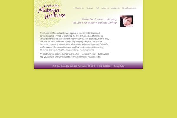 centerformaternalwellness.com site used Cmw