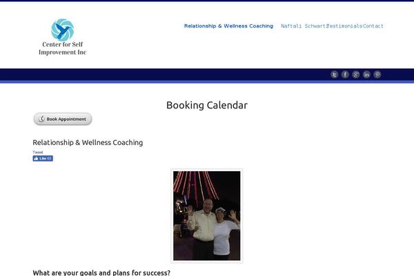 Site using Setmore Plus plugin