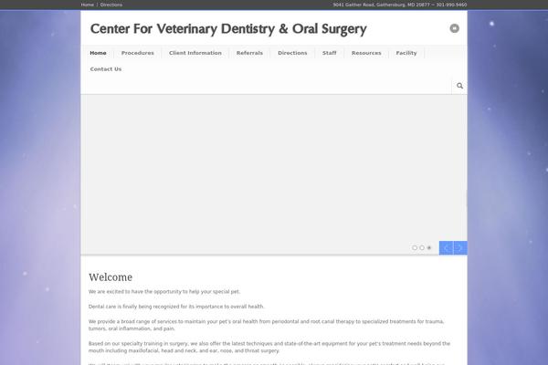 Modernize v3 theme site design template sample