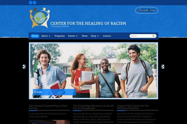 Relief theme site design template sample