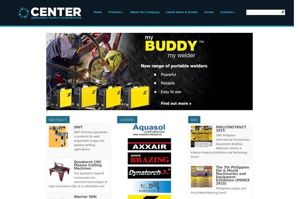 Corporation theme site design template sample