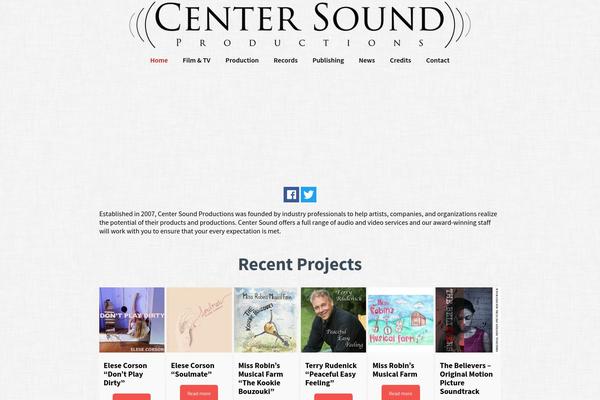 Ultimatum theme site design template sample