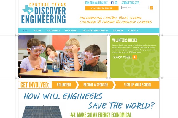 discover theme site design template sample