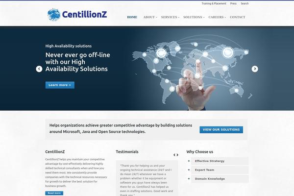 Nimble theme site design template sample
