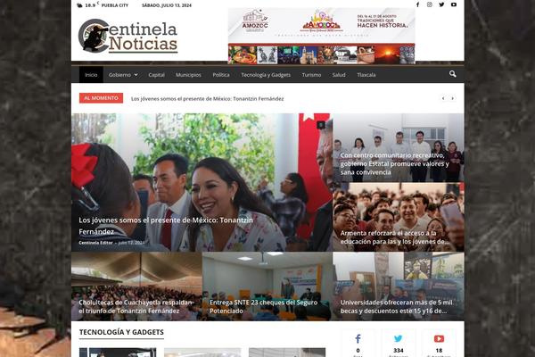 NewsMag theme site design template sample