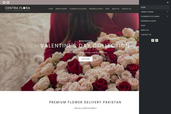 Porto Child theme site design template sample