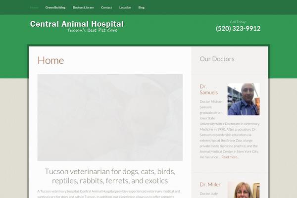 Going Green Pro theme site design template sample