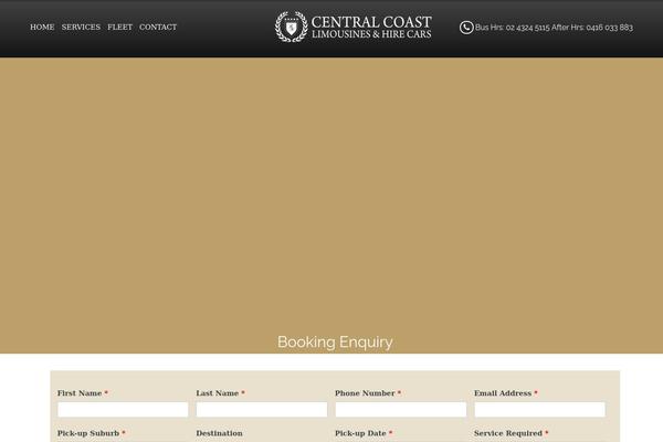 centralcoastlimousines.com.au site used Centralcoastlimousines