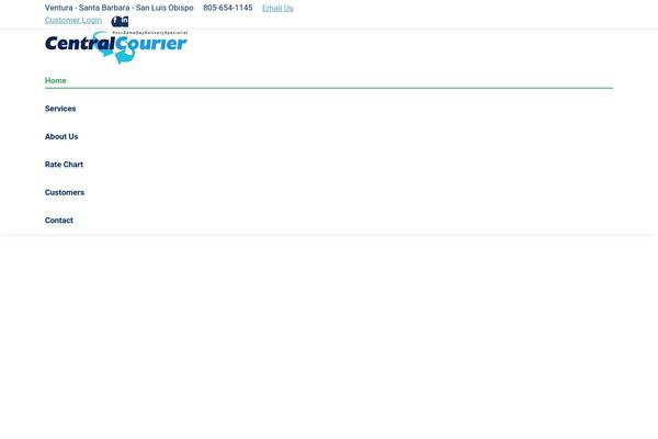 The7 Child theme site design template sample