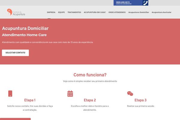 Medical-clinic theme site design template sample