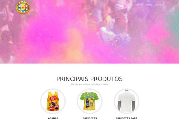 centraldascamisetas.com.br site used Zerif-pro2