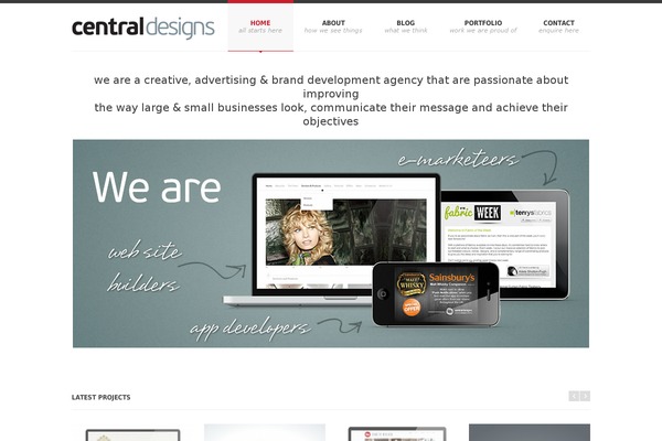 centraldesigns.co.uk site used Umaya