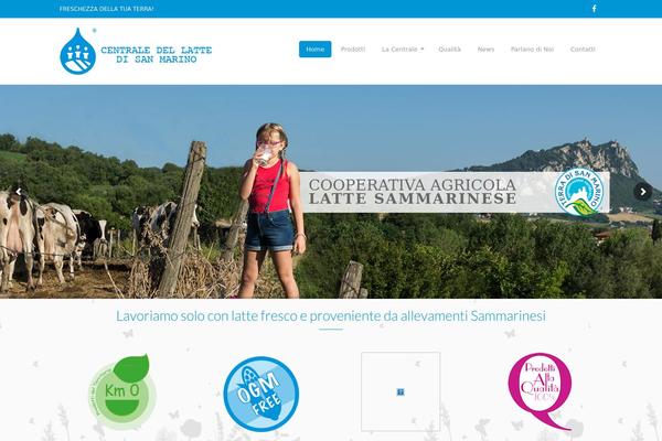 OrganicFood theme site design template sample
