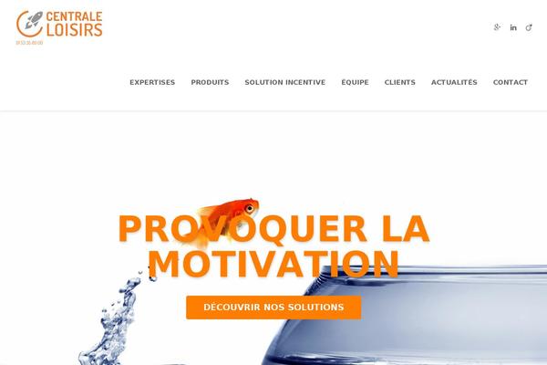 Corsa Child theme site design template sample