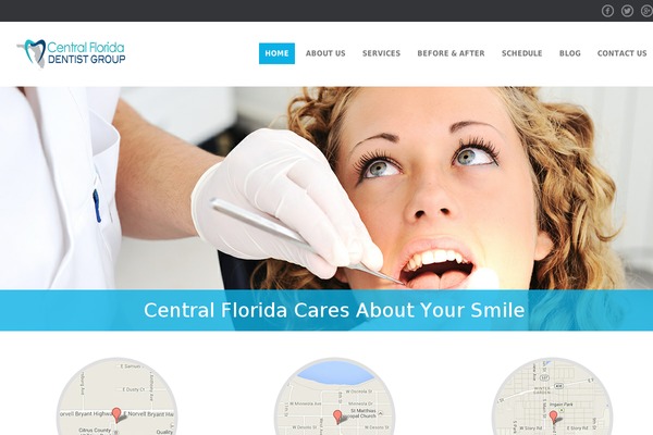 Dentalclinic theme site design template sample